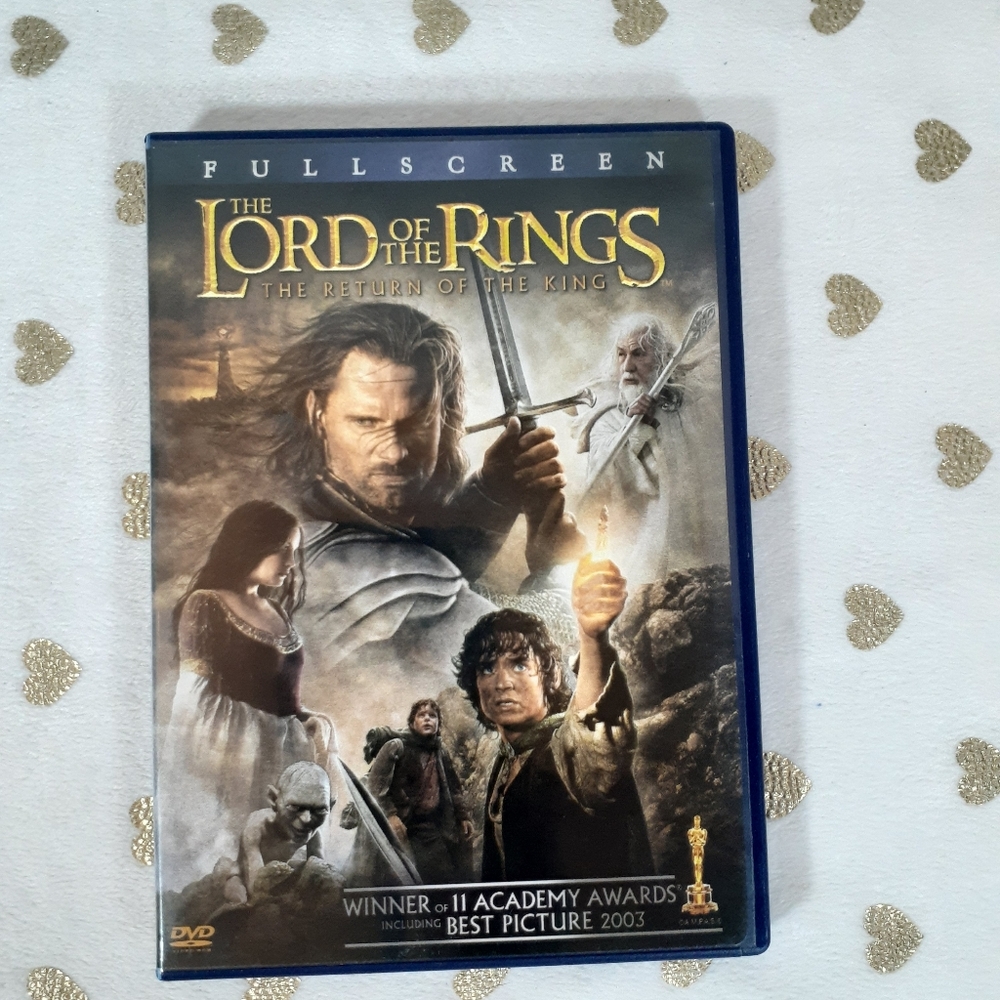 🎉HP🎉 📀📼 10/$25 Lord Of The Rings: The Return Of The King DVD